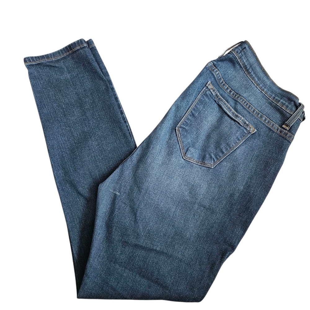 Orvis‎ Womens Straight Leg Jeans Blue Medium Wash Stretch Denim 40x34